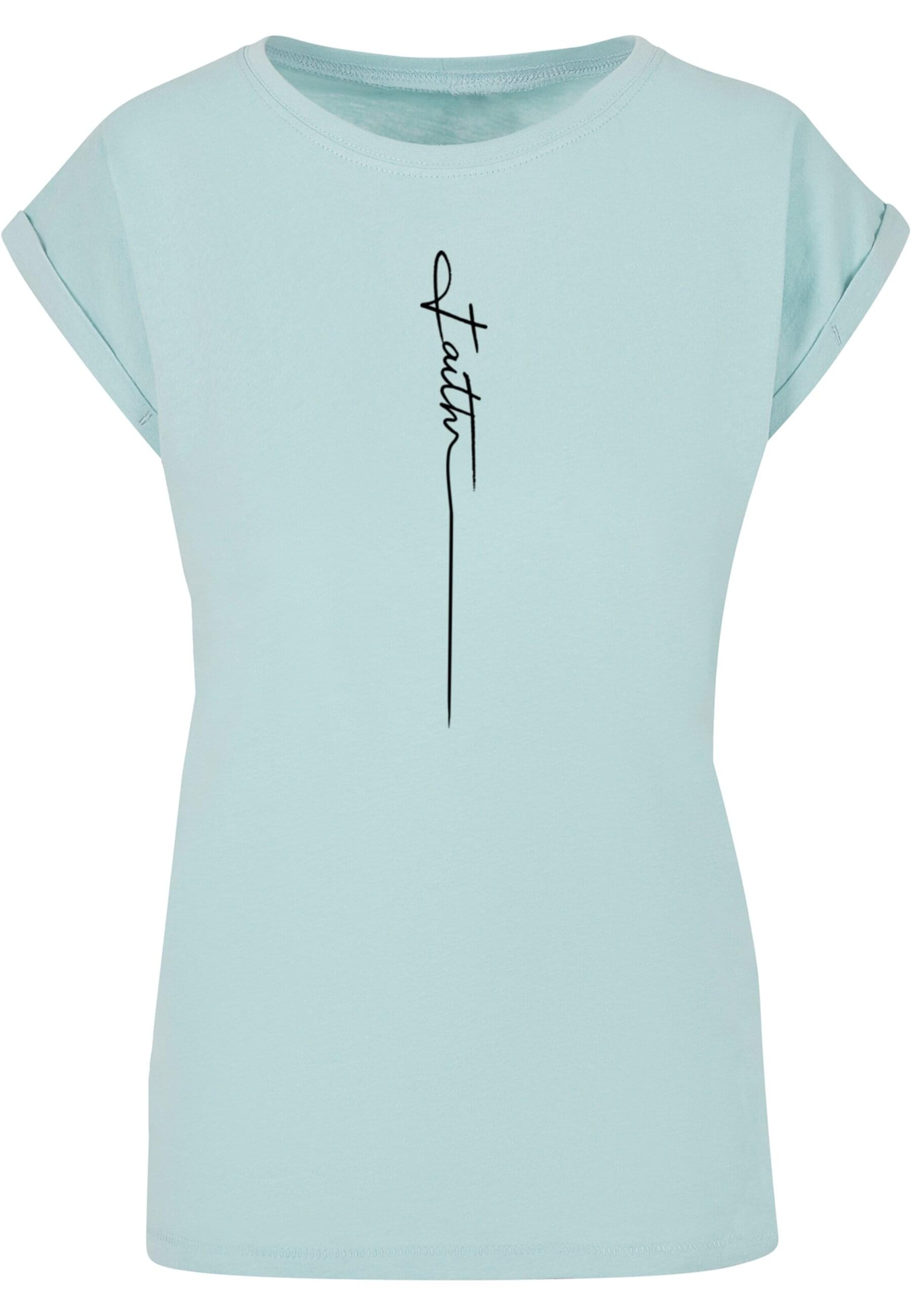 T-shirt 'Faith' Merchcode en bleu : devant