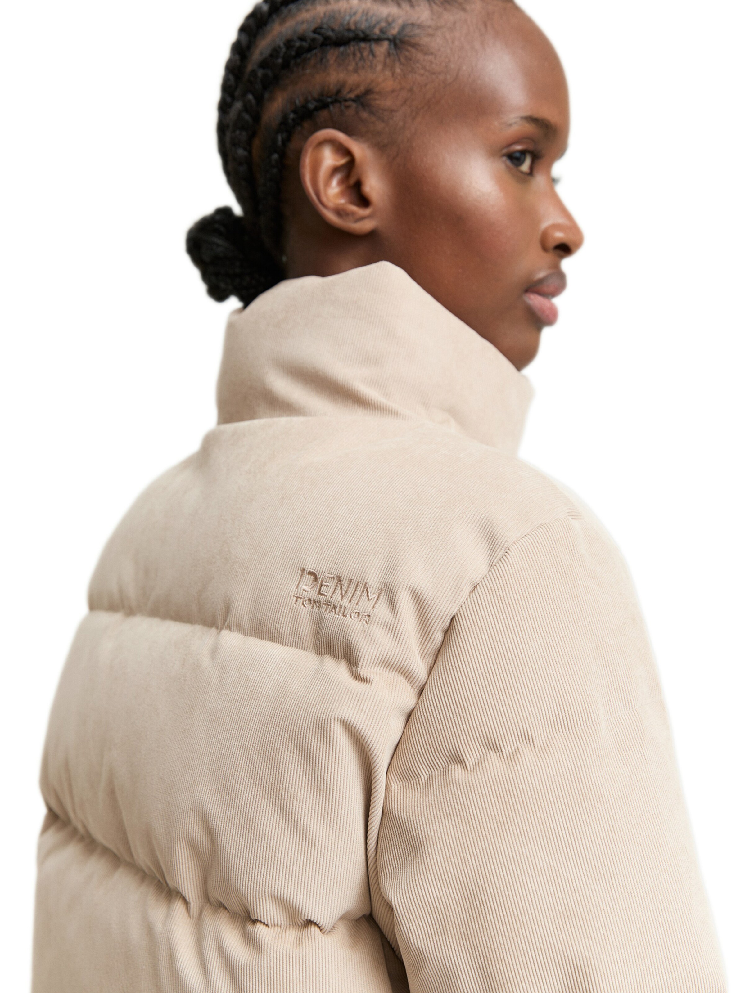 smėlio TOM TAILOR DENIM Demisezoninė striukė