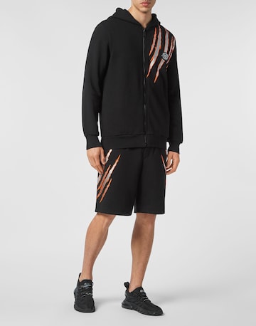 Giacca di felpa 'Scratch' di Plein Sport in nero