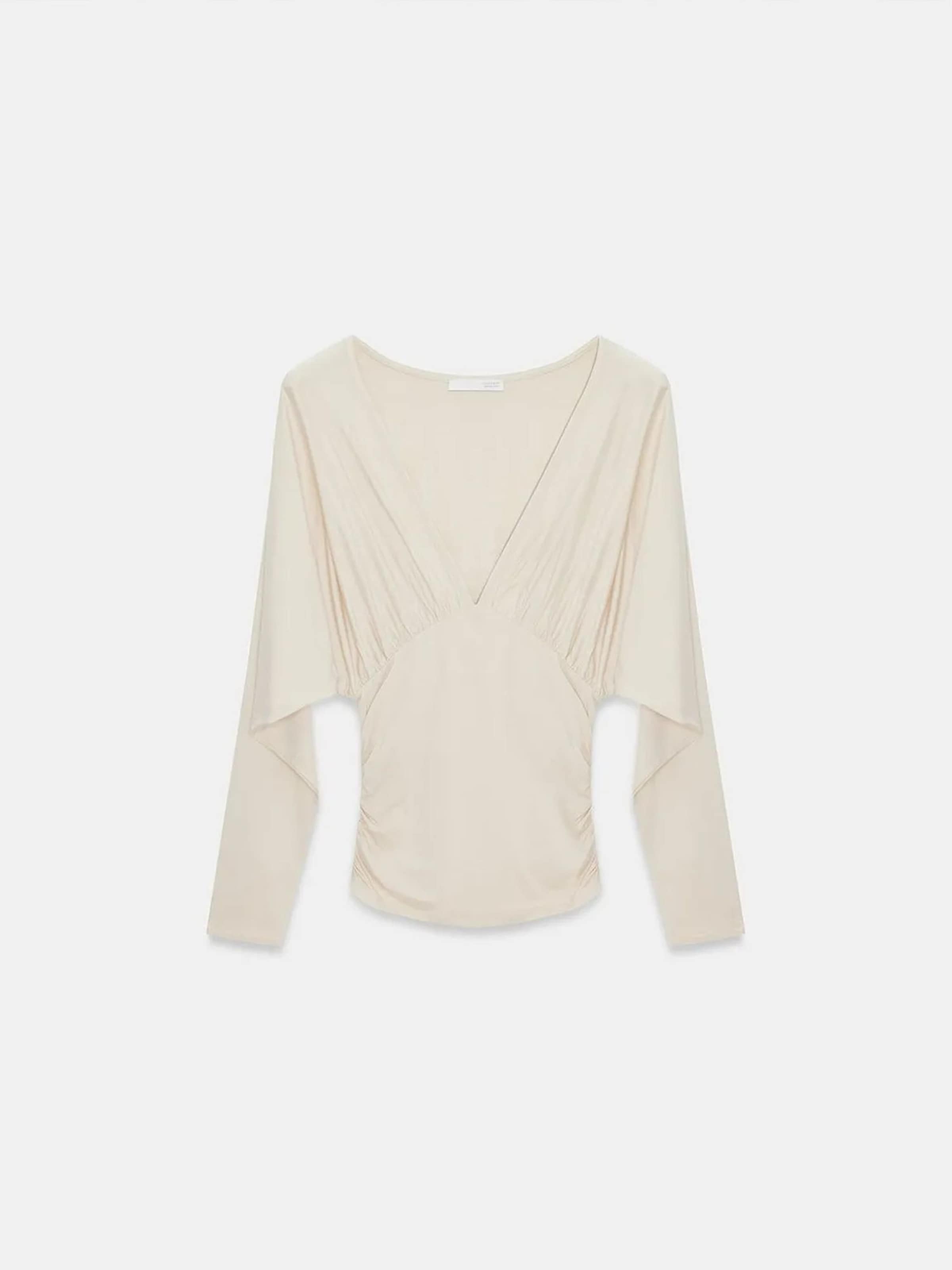 Dilvin Blusen in Beige: Vorderseite