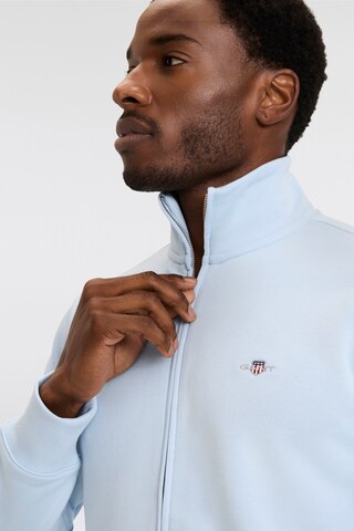 GANT Zip-Up Hoodie in Blue