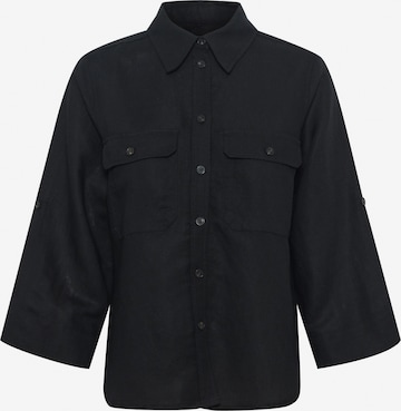 Chemisier 'RayaniPW SH' Part Two en noir : devant