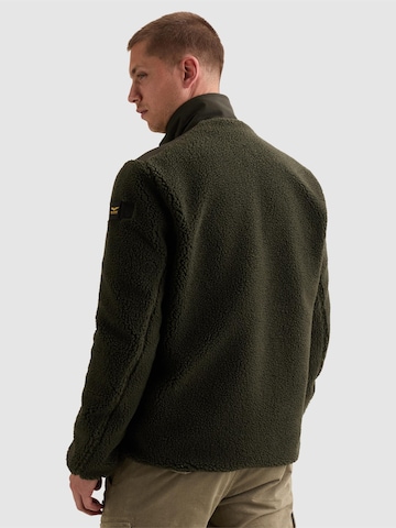 PME Legend - Chaqueta de entretiempo 'Sherpa hybrid jacket with zipper closure' en verde