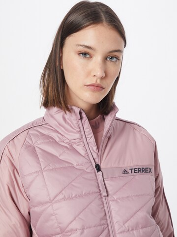 ADIDAS TERREX Outdoor Jacket in Purple