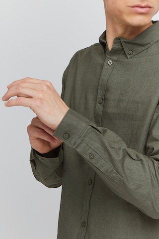 INDICODE JEANS Regular fit Button Up Shirt 'Hanko' in Green