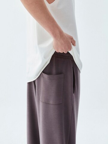 Wide Leg Pantalon 'Detroit' VAMOS CLO en gris