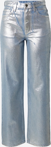 ABOUT YOU x irinassw Wide Leg Jeans 'Pia' in Blau: predná strana