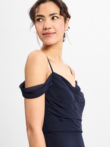 Marie Lund Evening dress in Blue
