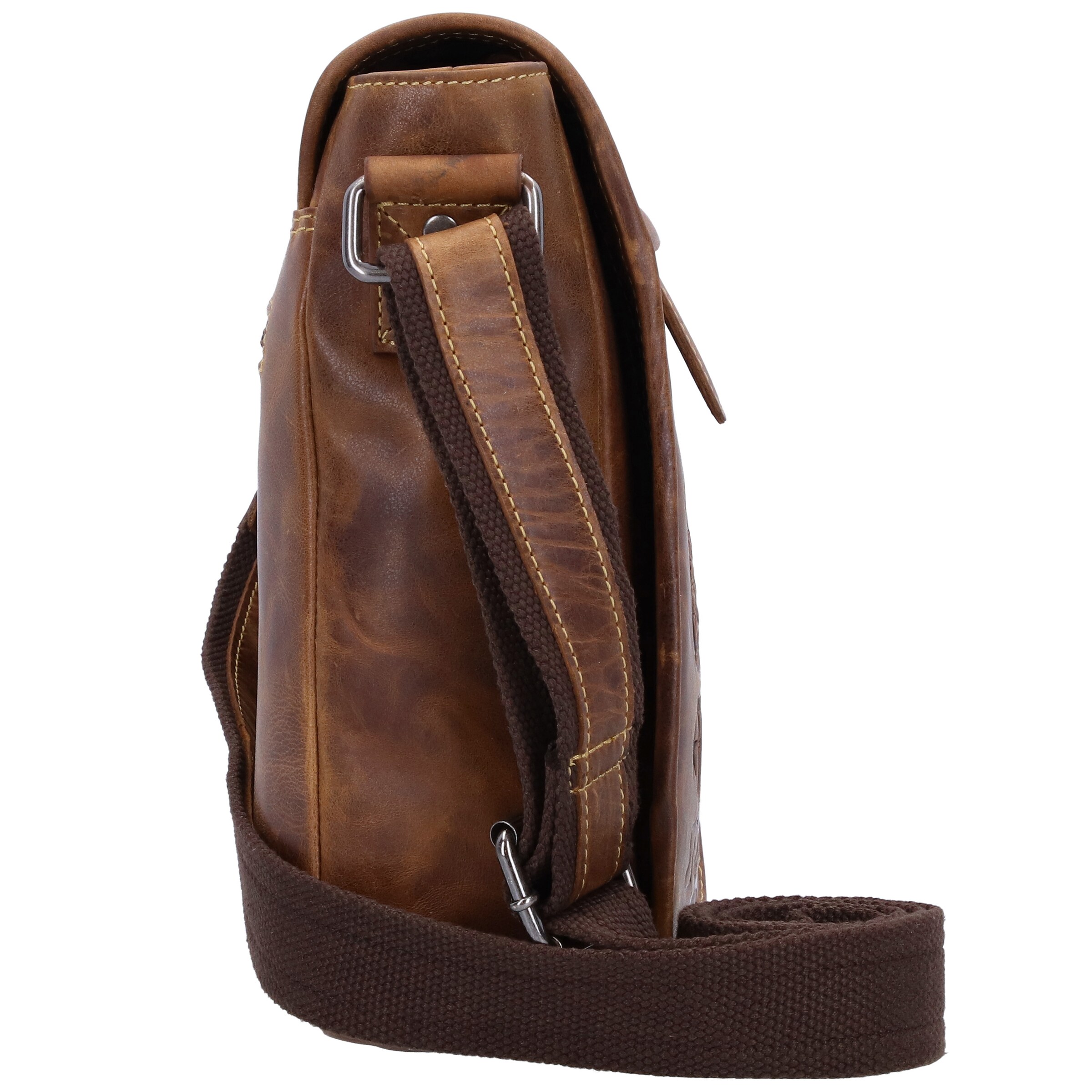 GREENBURRY Umhängetasche in Braun