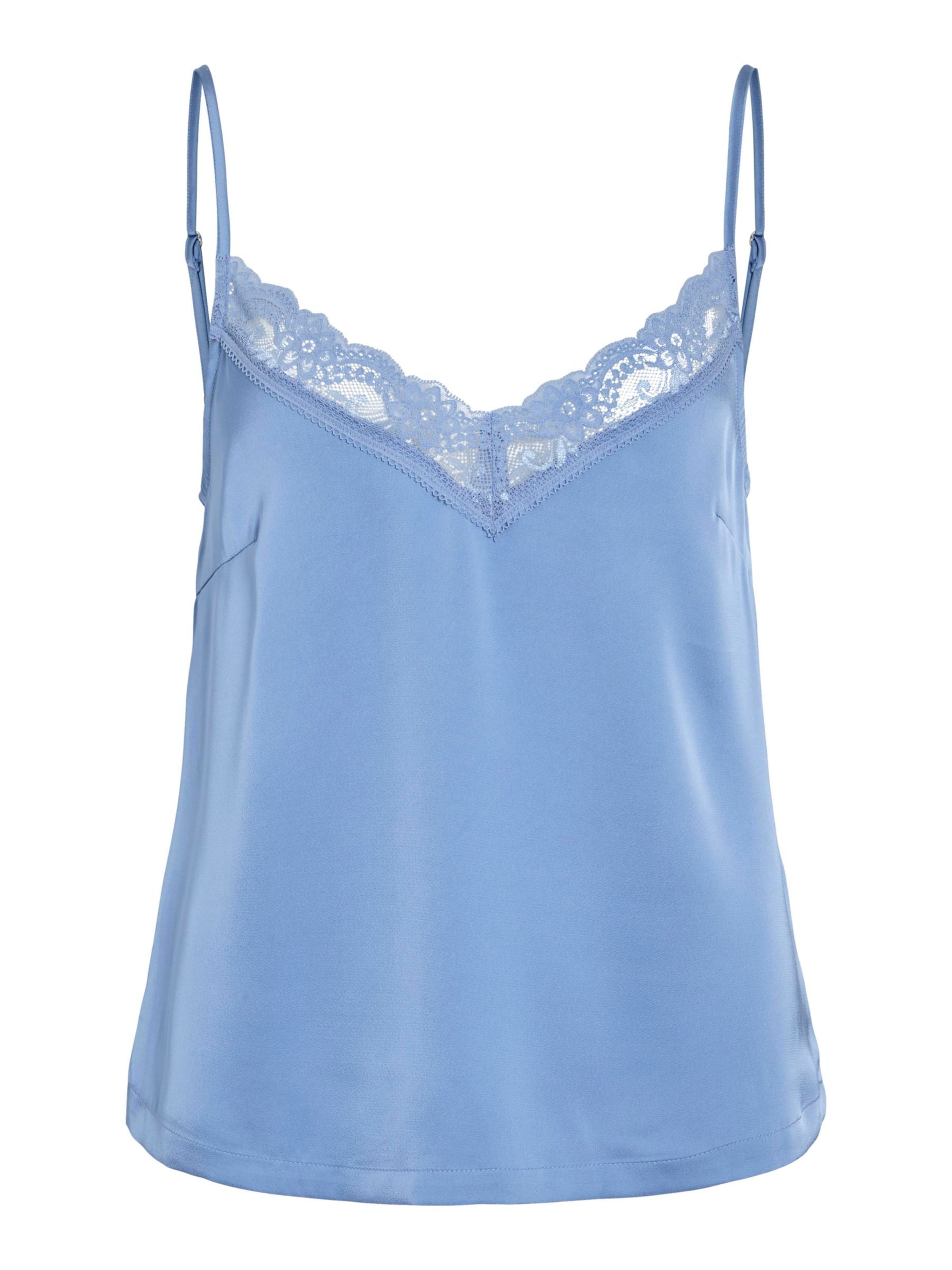 VILA - Top 'VIHogi' en azul: frente