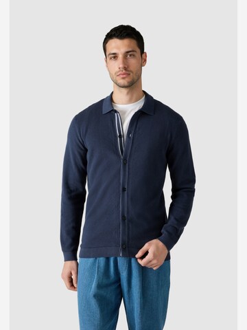 MAERZ Muenchen Gebreid vest ' 550201 ' in Blauw: voorkant