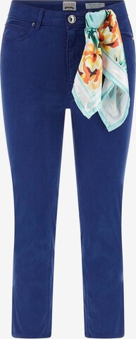 GUESS Slim fit Pants in Blue: front