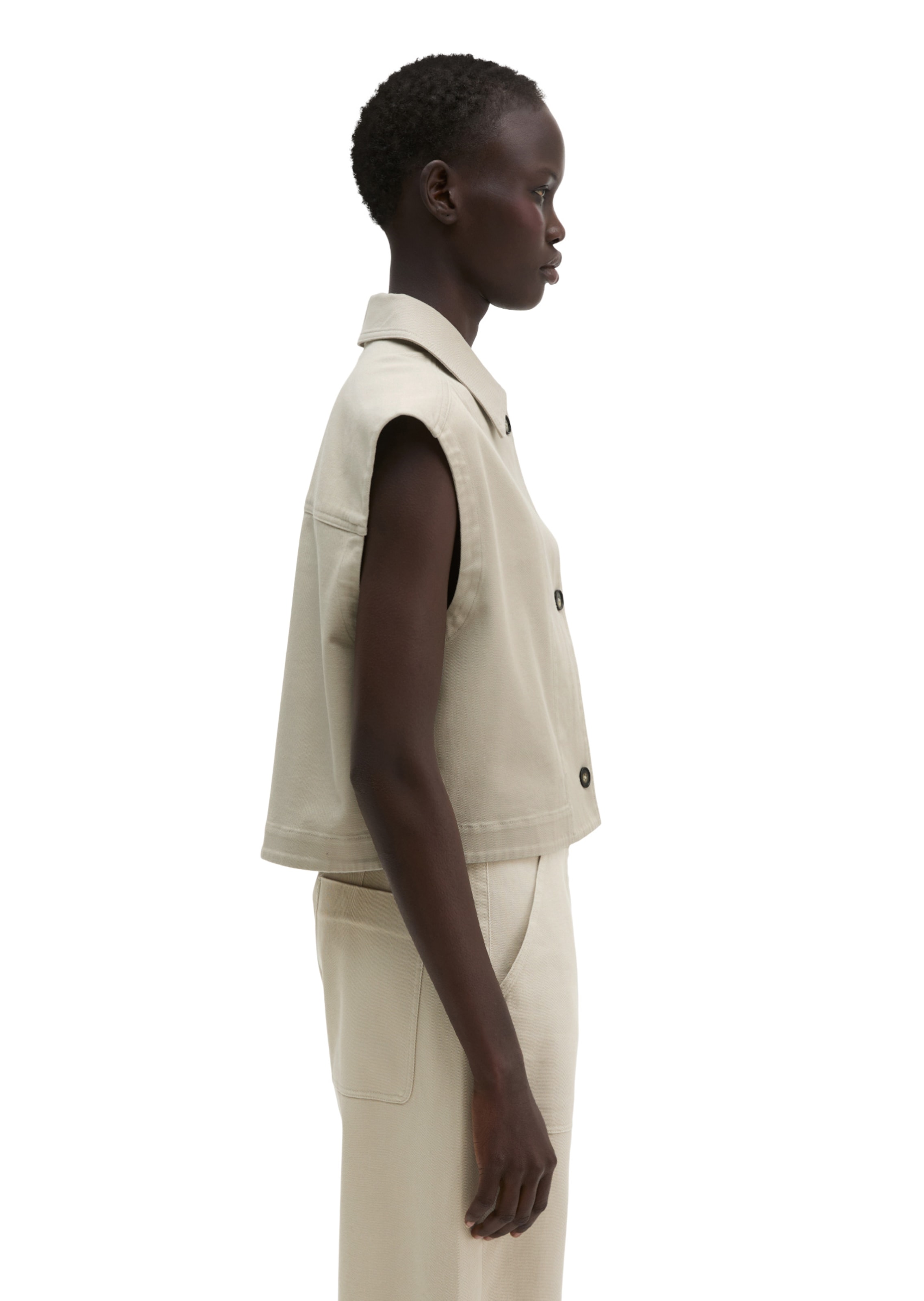 Marc O'Polo Vest in Beige
