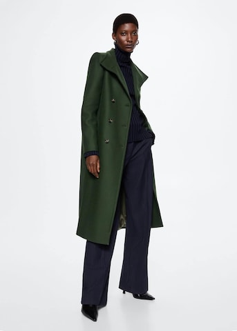 MANGO Přechodný kabát 'SIRENITA' – zelená