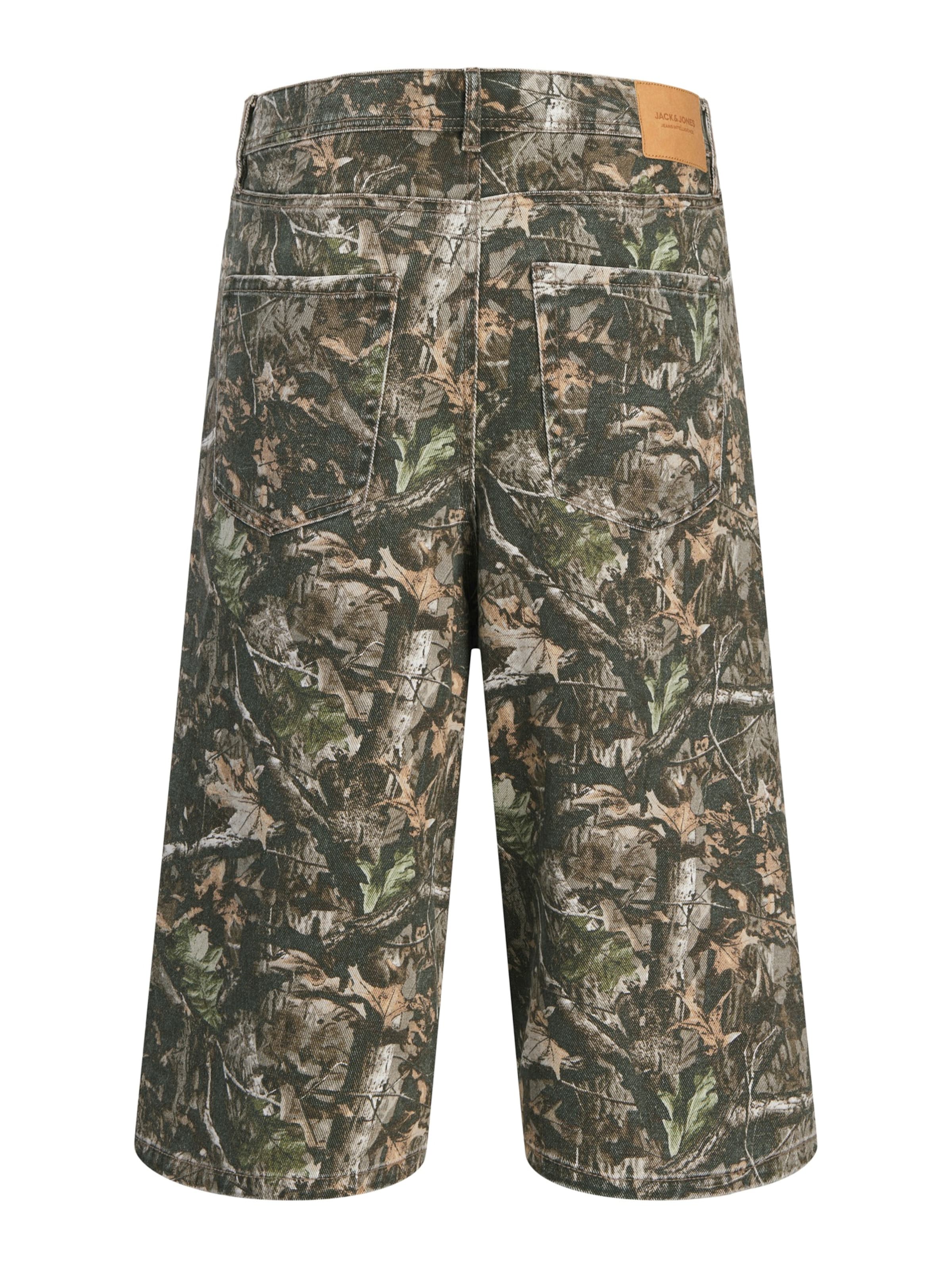 JACK & JONES Baggy Τζιν 'JJIBILLY JJORIGINAL' σε πράσινο