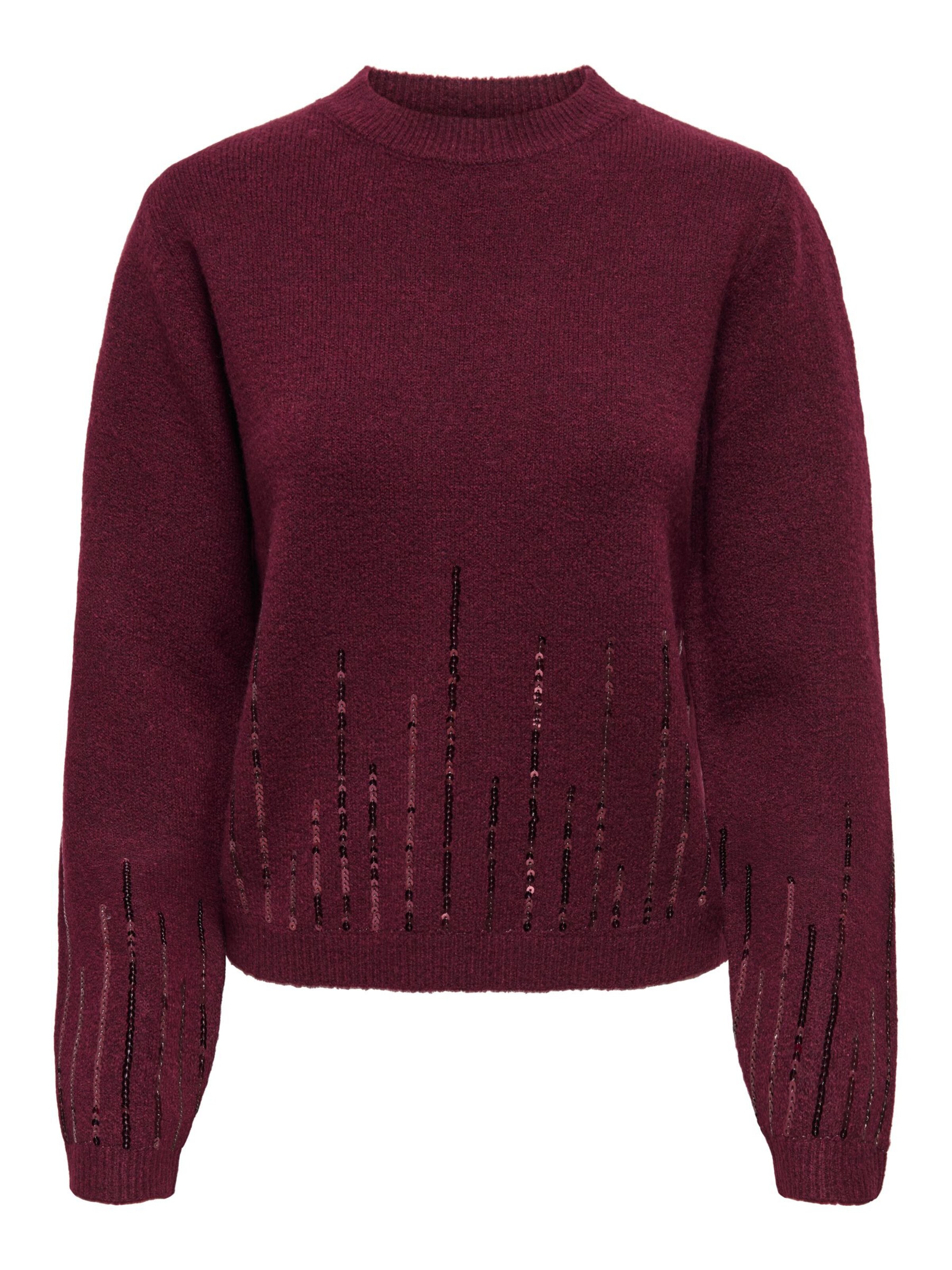 JDY Sweater in Purple: front