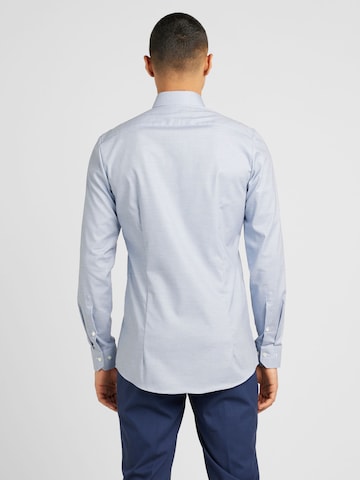 Slim fit Camicia business di OLYMP in blu