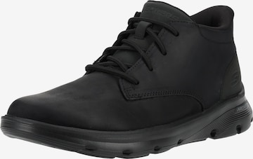 SKECHERS Sportlicher Schnürschuh 'Arch Fit Garza - Ridley' in Schwarz: Vorderseite