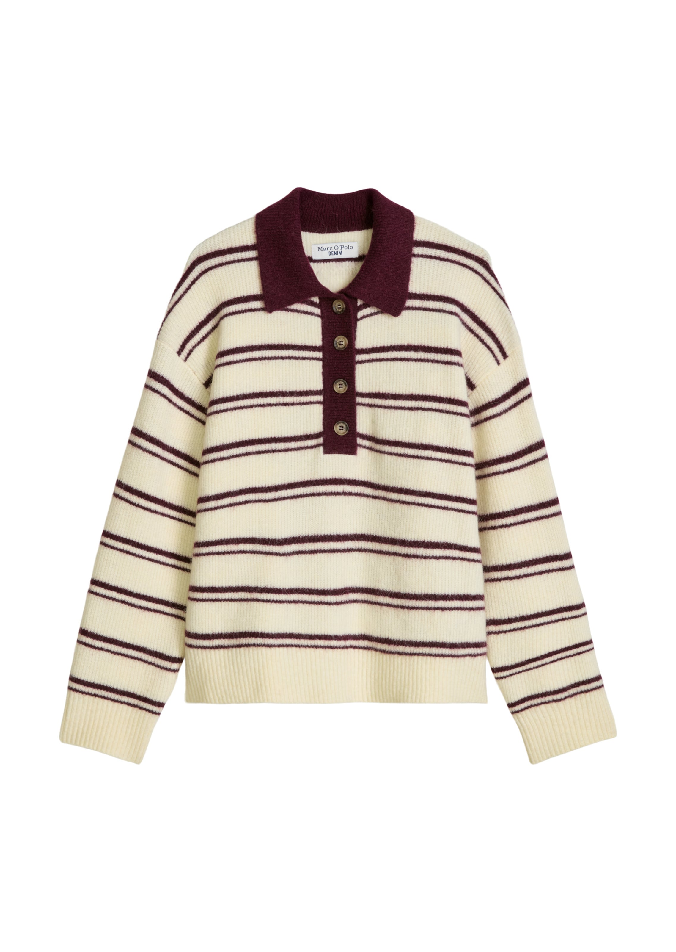 Marc O'Polo DENIM Pullover in Gelb: Vorderseite