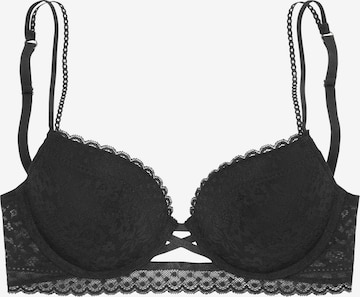 VIVANCE Push-up BH in Zwart: voorkant