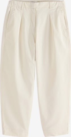 Next Loosefit Laskoshousut värissä valkoinen: etupuoli