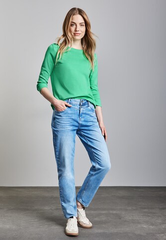 STREET ONE Basic Shirt in Grün