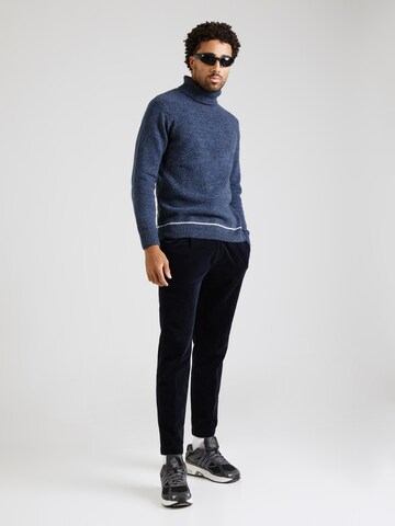 INDICODE JEANS Sweter 'Gainson' w kolorze niebieski