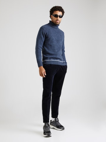 INDICODE JEANS Sweater 'Gainson' in Blue