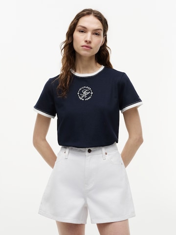 TOMMY HILFIGER Футболка в Синий: спереди