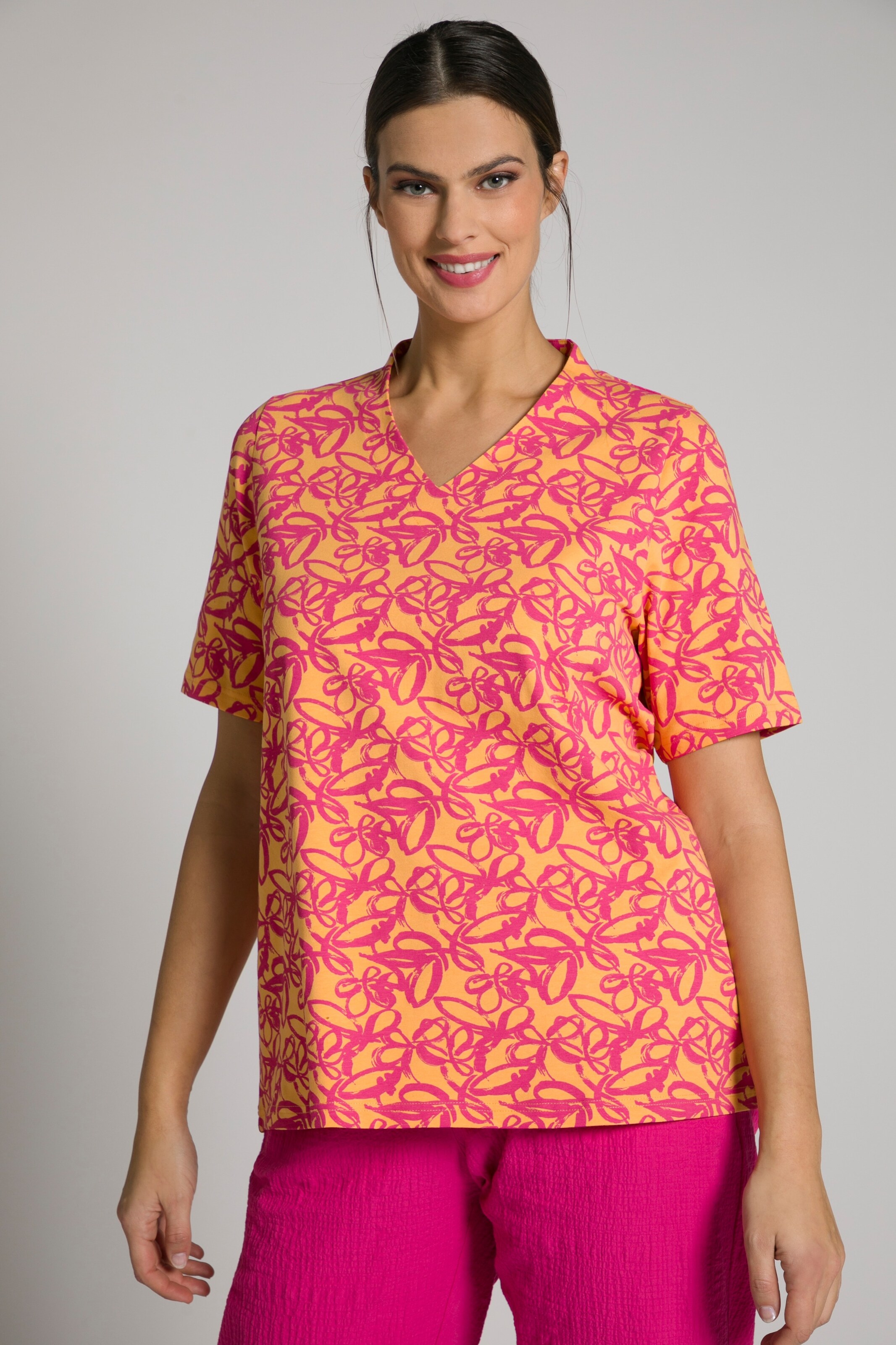 Frauen Shirts & Tops Ulla Popken Shirt in Orange - XH47153