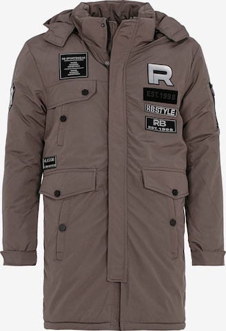 Redbridge Winterparka 'Westminster' in Grijs: voorkant