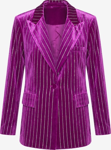 Ulla Popken Blazer in Lila: Vorderseite
