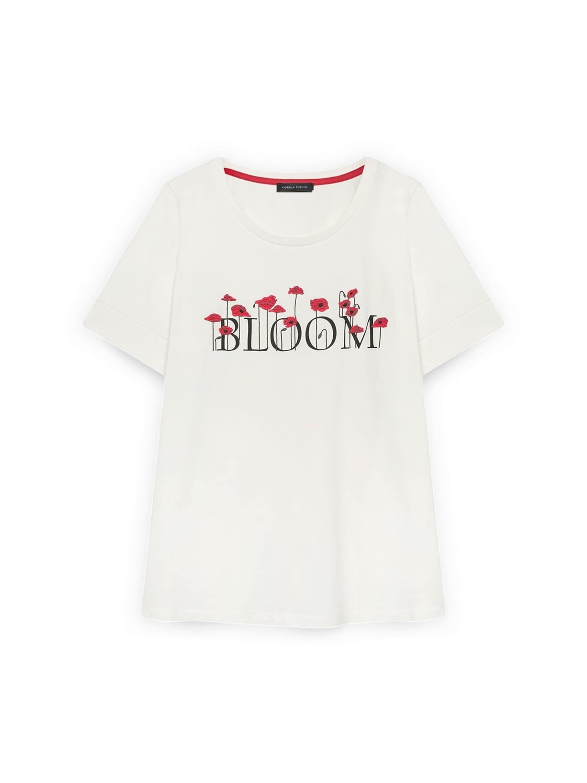 Fiorella Rubino - Camiseta en blanco: frente