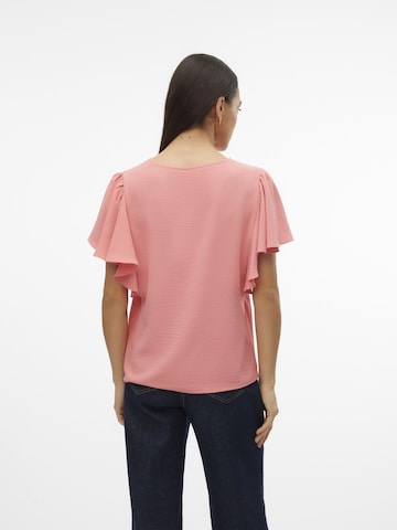 VERO MODA Blouse 'VMALVA' in Roze