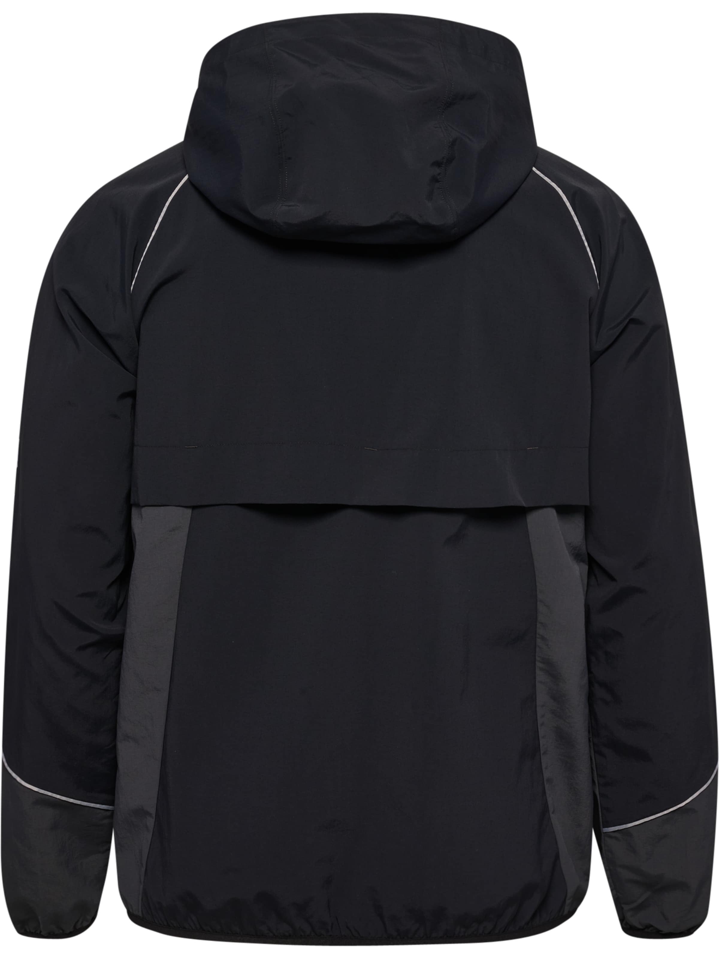 Hummel Sportsweatvest in Zwart