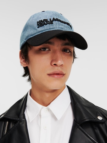 KARL LAGERFELD JEANS Sapkák - kék: elől