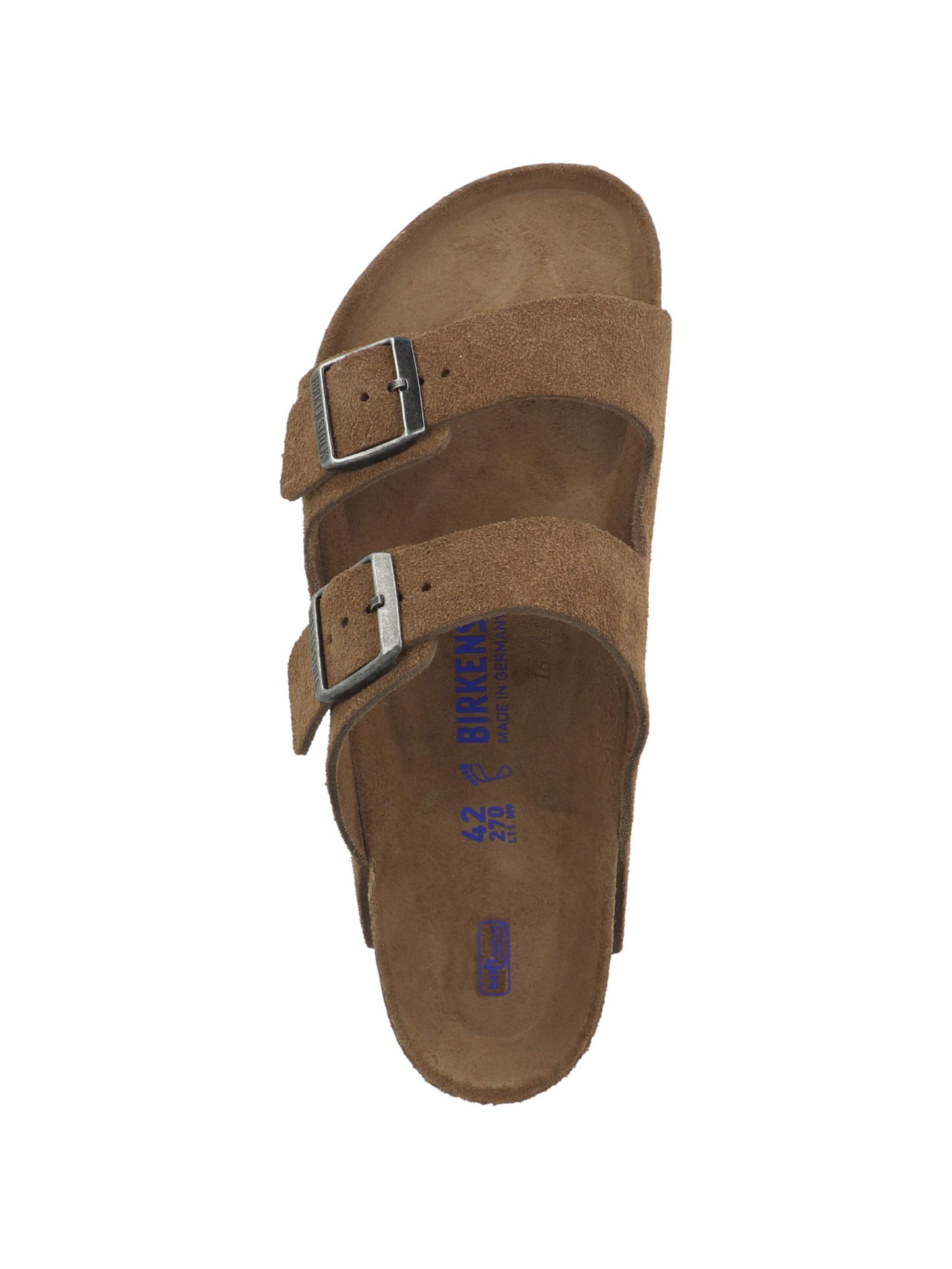 BIRKENSTOCK - Sapato aberto 'Arizona' em castanho