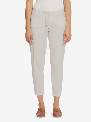 Coupe slim Pantalon Betty Barclay en beige : devant