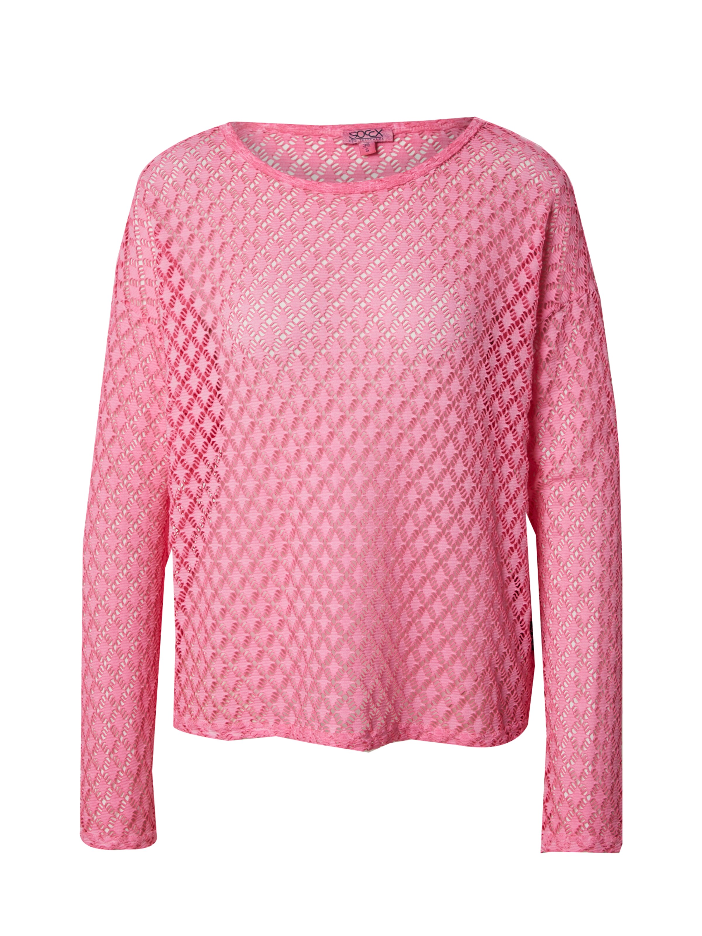 T-shirt Soccx en rose : devant