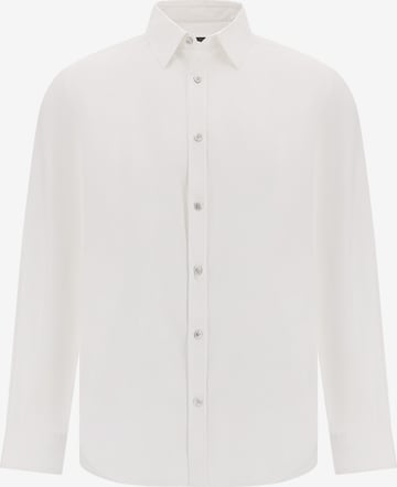 Boggi Milano Hemd in Weiß: Vorderseite