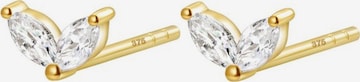 Dear Me Ohrringe 'Flourish' in Gold: Vorderseite