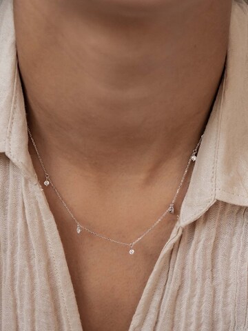 Dear Me Necklace 'Evolution' in Silver: front