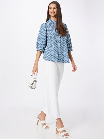 Line of Oslo Blouse 'Drops' in Blauw