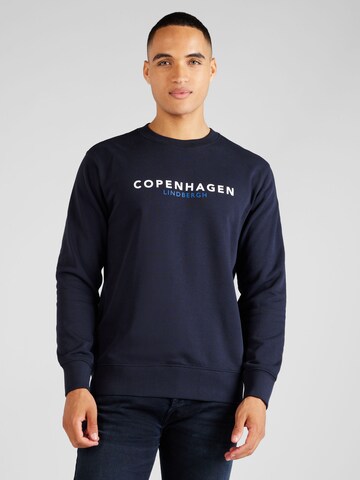 Lindbergh Sweatshirt in Blau: Vorderseite