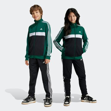 ADIDAS PERFORMANCE Tracksuit in Black: front