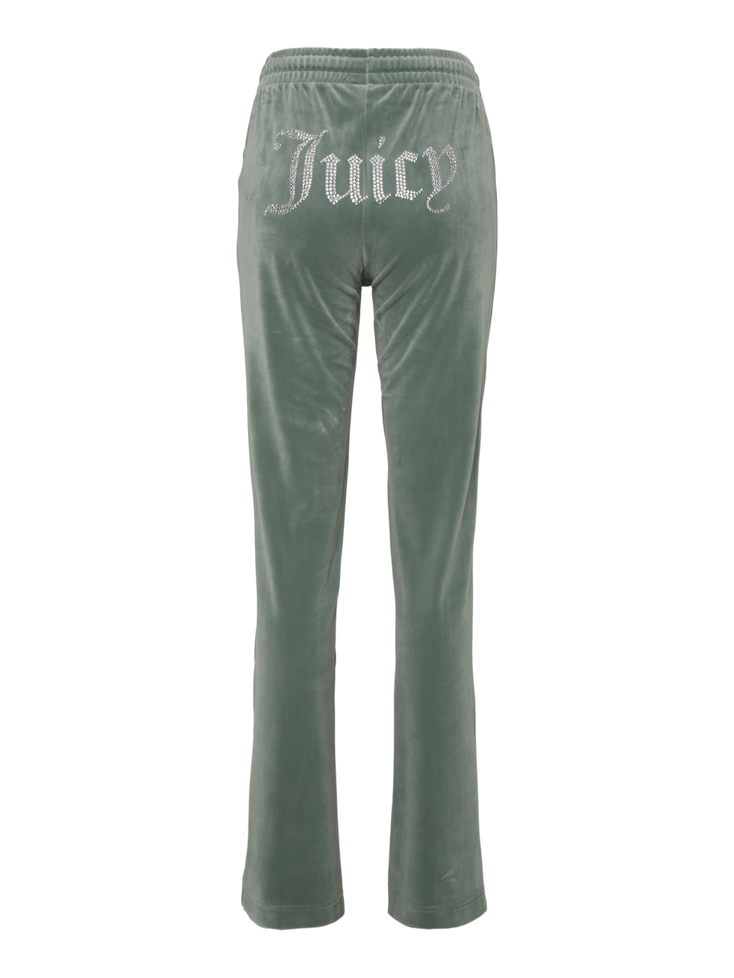 zaļš Juicy Couture Tall Plati gali Bikses 'TINA'