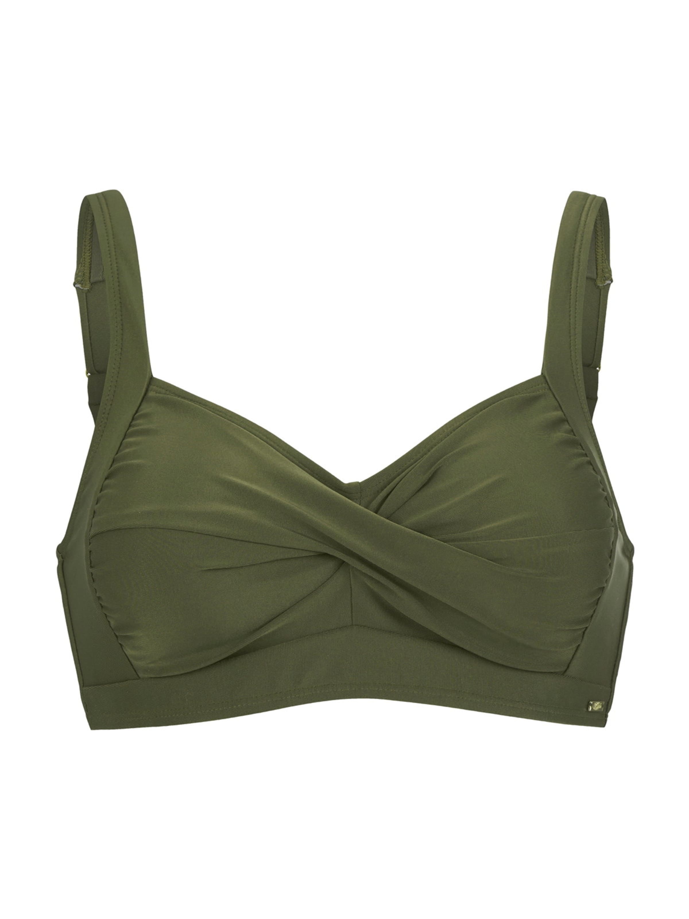 Cellbes of Sweden T-Shirt Bikinitop 'Nerja' in Grün: Vorderseite