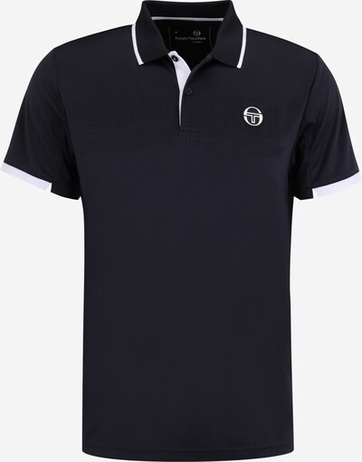 Tricou funcțional Sergio Tacchini pe bleumarin / alb, Vizualizare produs