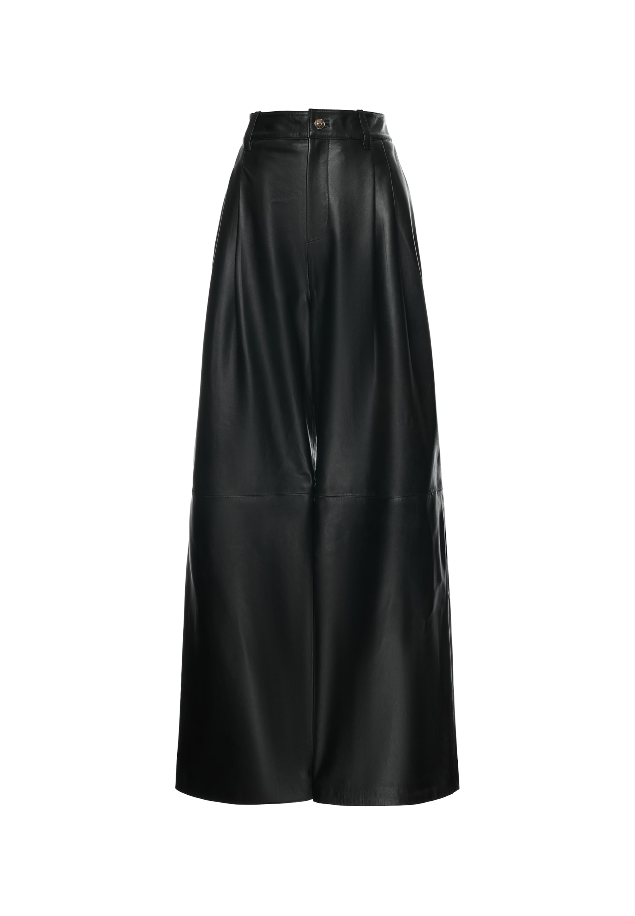 Pantalon à pince faina en noir : devant