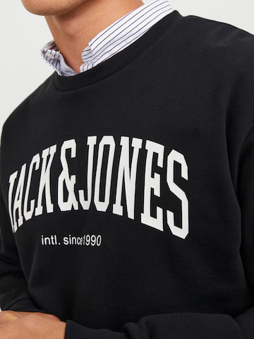 JACK & JONES Sweatshirt 'JOSH' i svart